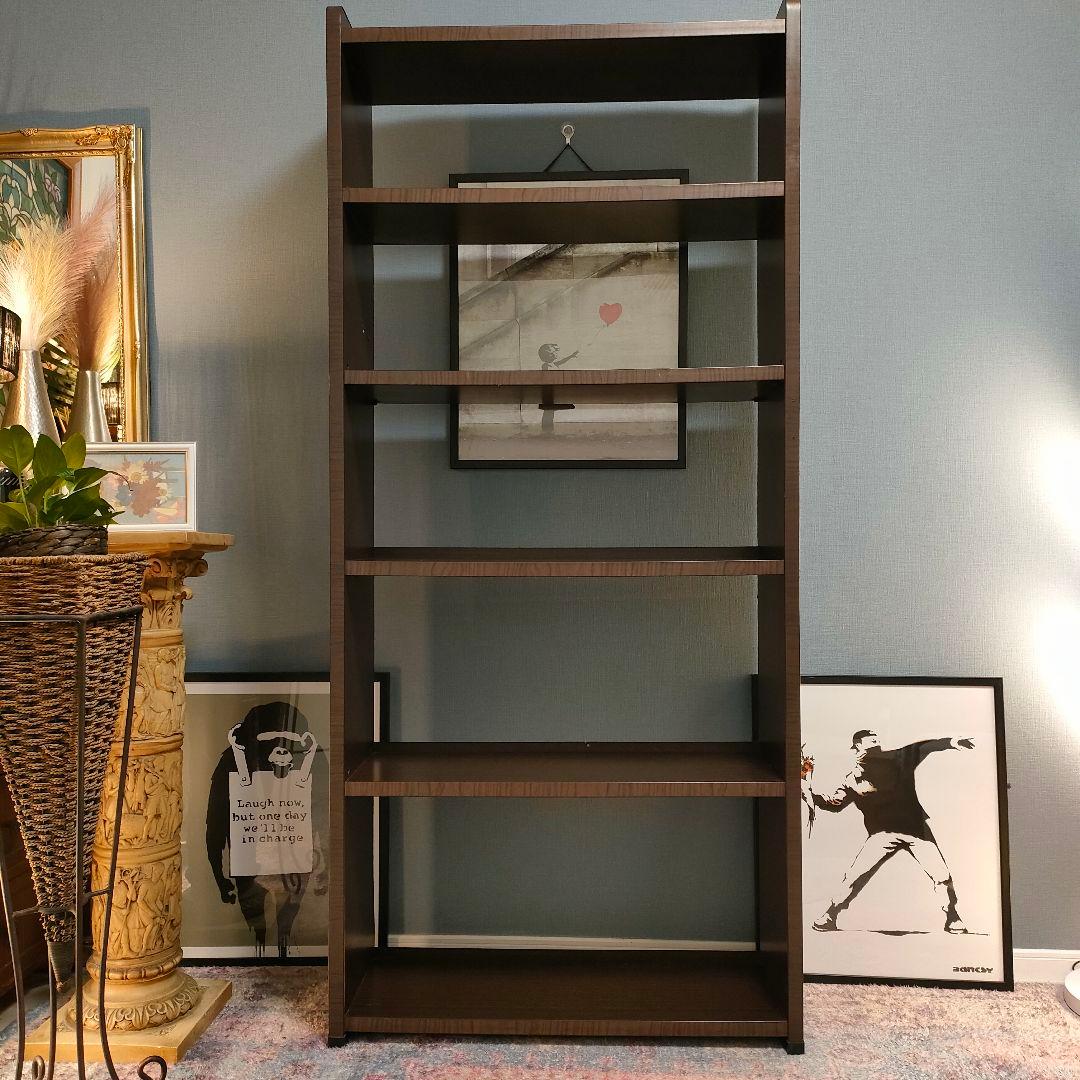 昭和レトロ ヴィンテージ家具 ミッドセンチュリーブックシェルフ オープンラック