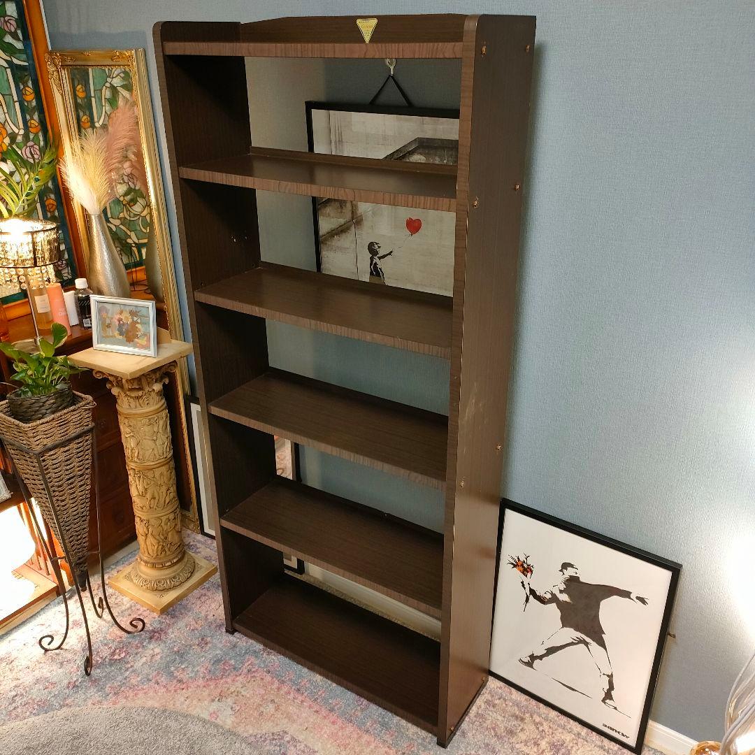 昭和レトロ ヴィンテージ家具 ミッドセンチュリーブックシェルフ オープンラック