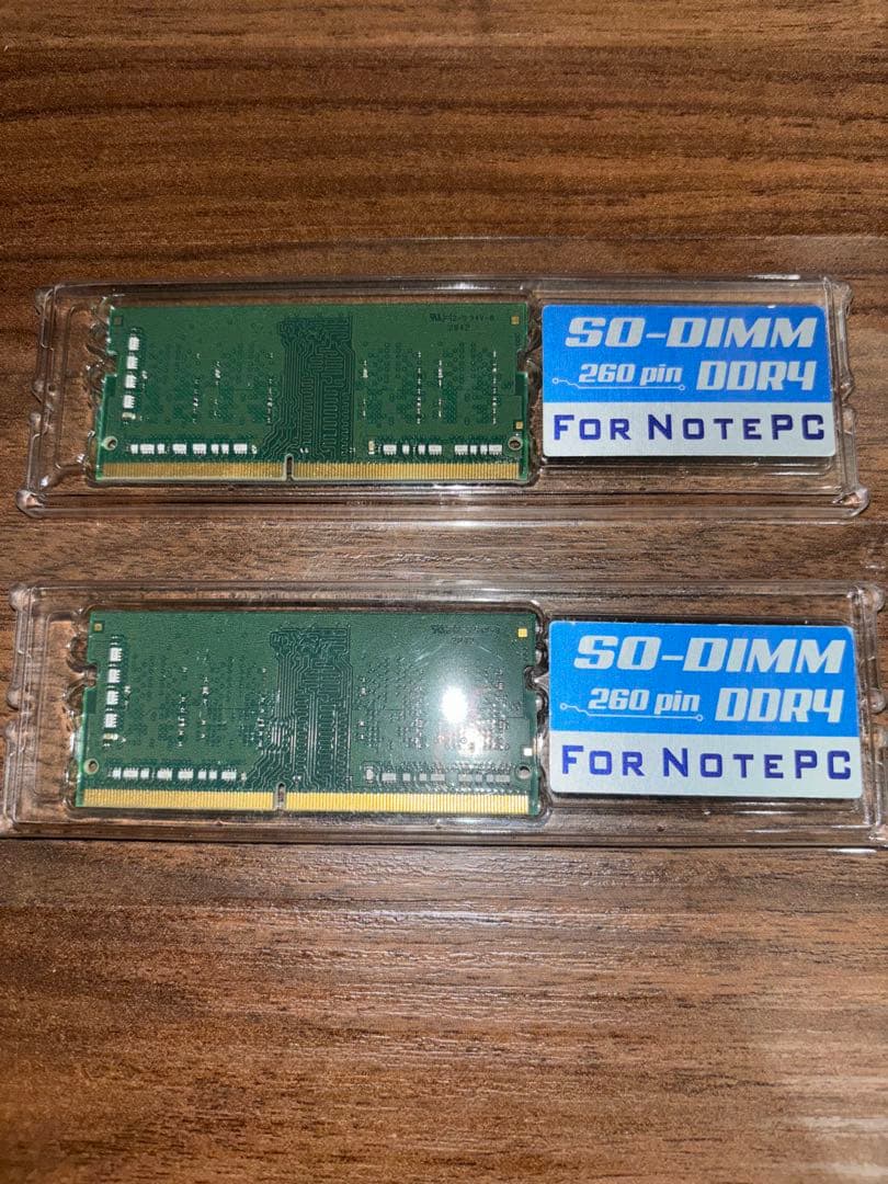 最終値下げKinsgton DDR4 8GB×2→16GB SO-DIMM