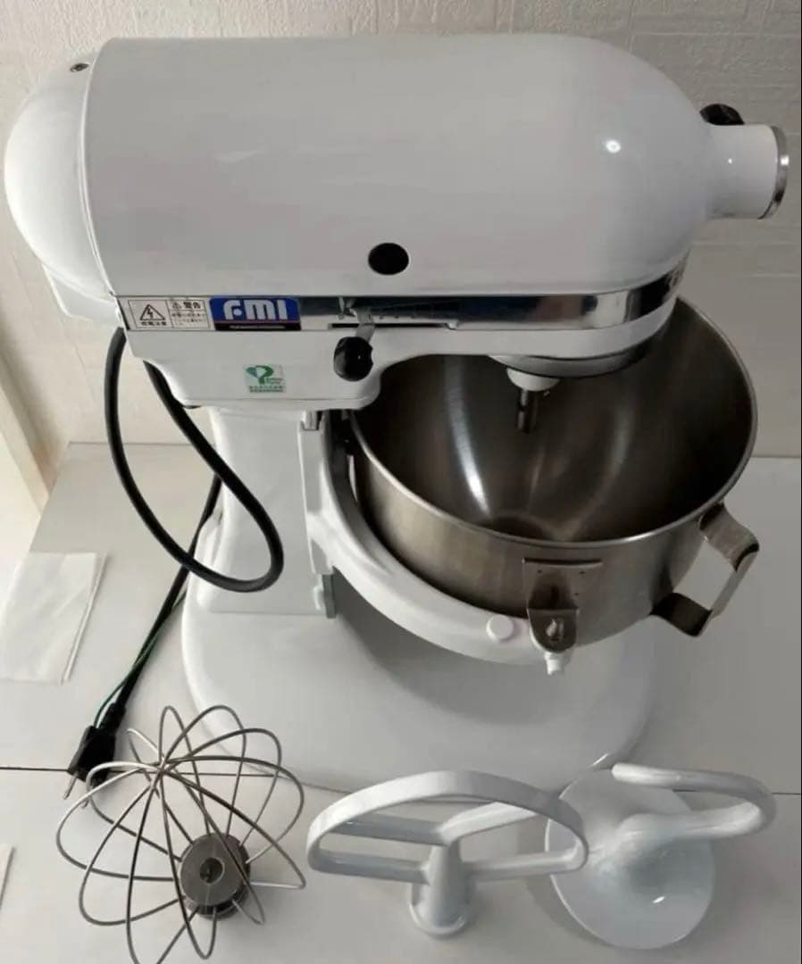 キッチンエイド 卓上ミキサー KSM5WH 正規品 ＦＭＩ厨房機器 業務用 。