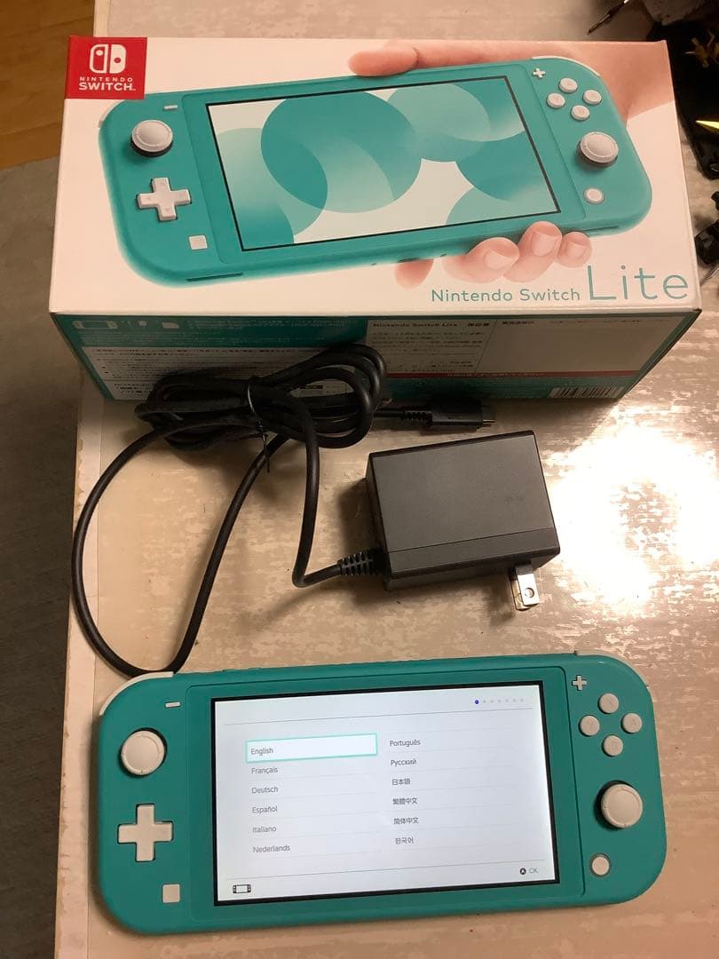 Nintendo Switch Lite ターコイズ SDカード256GB付き