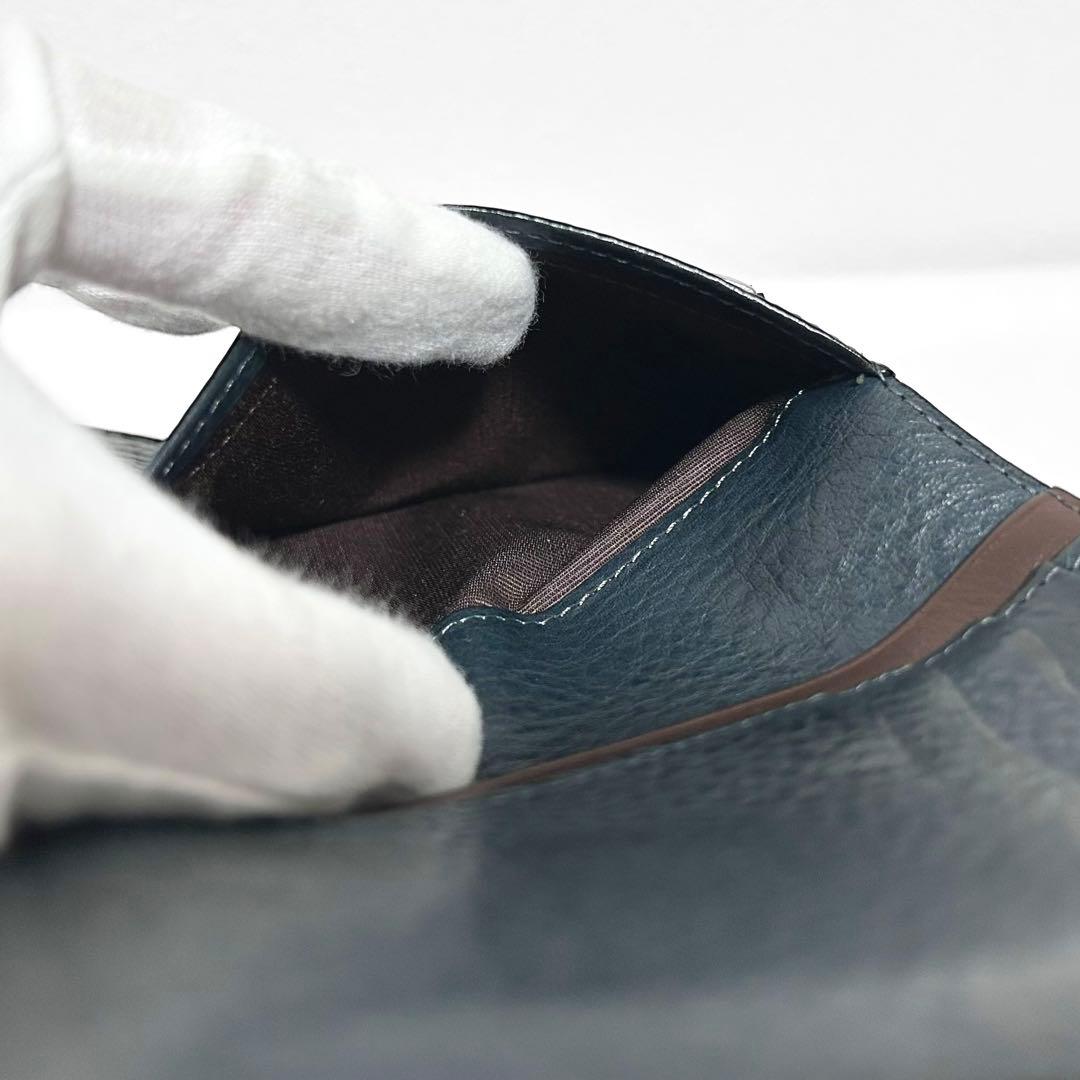 限定カラー 土屋鞄製造所 ウルバーノジャケットパース 二つ折り財布