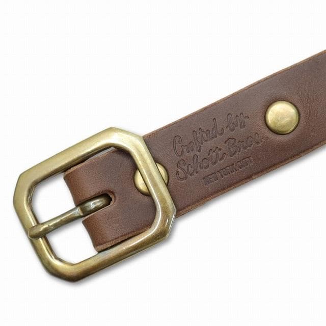 ショット レザー パーフェクト ベルト ナロー 36