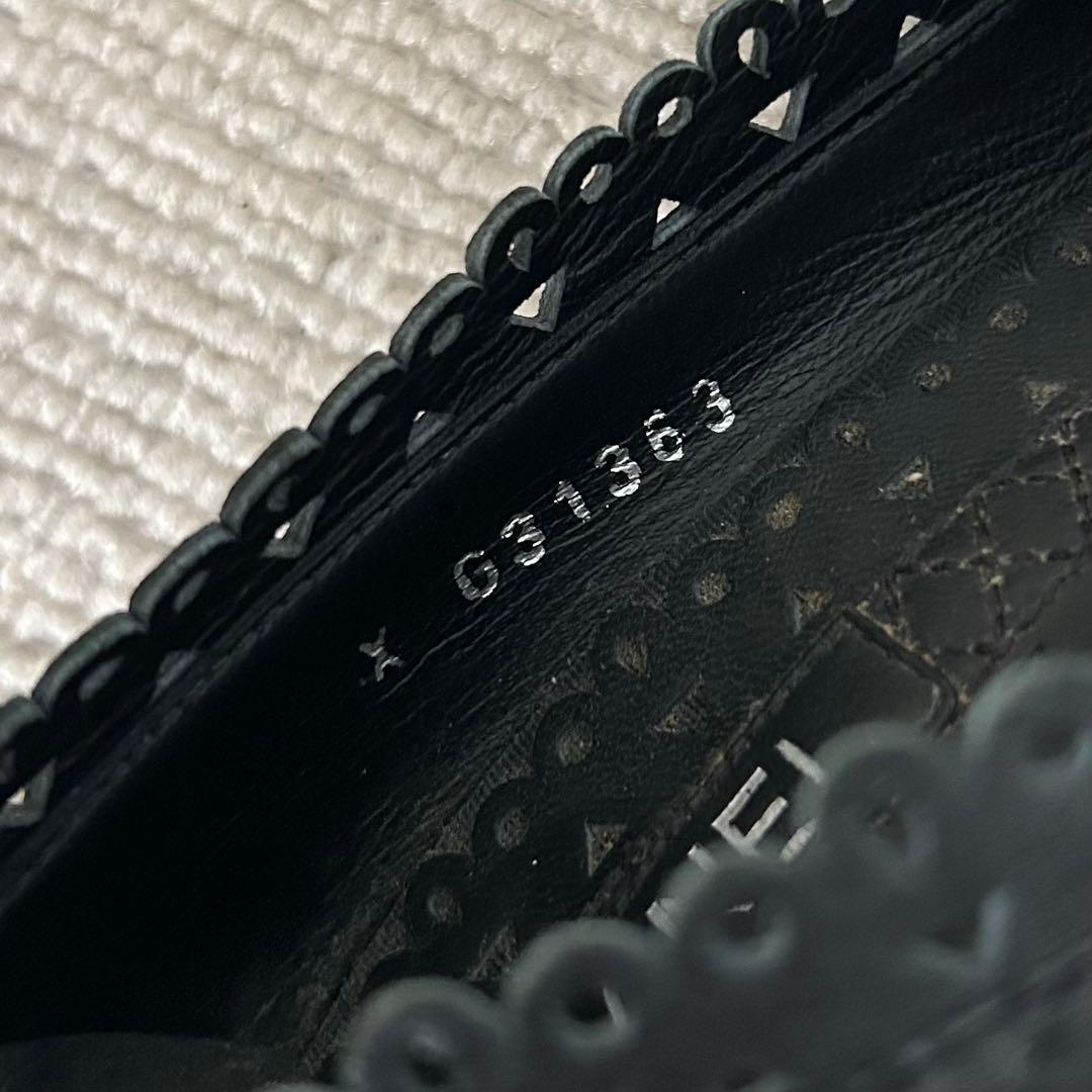 美品✨CHANEL パンプス　マトラッセ　ココマーク　黒　35 1/2