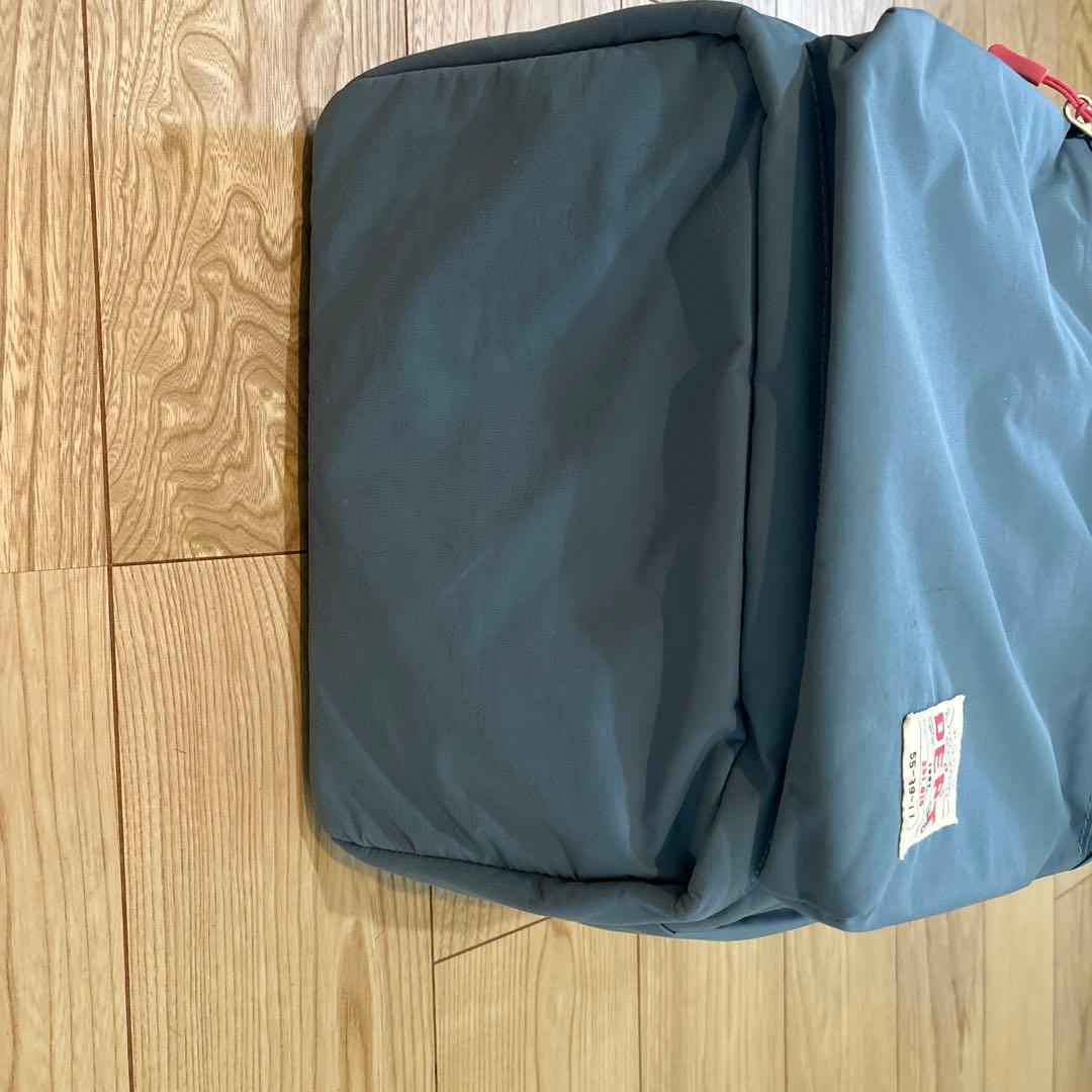 DEPT グレイッシュブルー キャリーバッグ