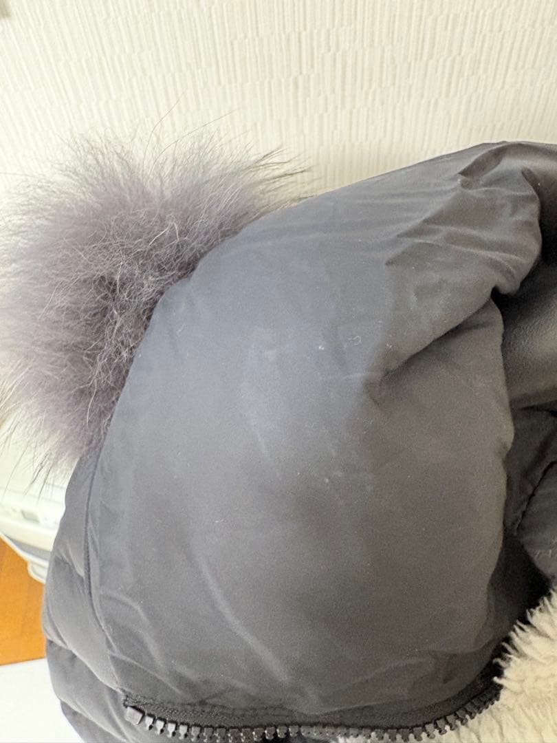 ⭐︎美品⭐︎タトラス　ファー付きグレー ダウンジャケット