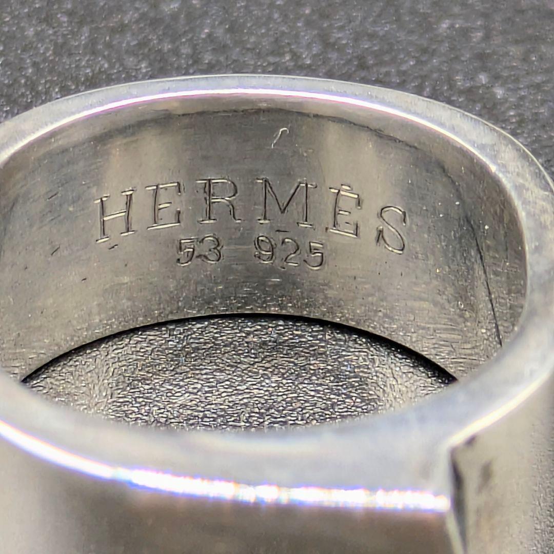 HERMES エルメス キャンディリング SV925 ターコイズ ＃53