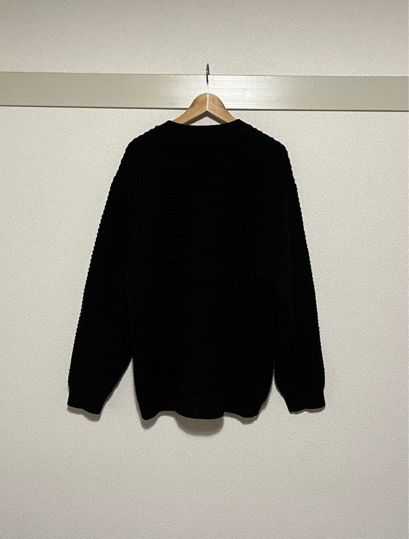 トップス Supreme - Waffle Knit Cardigan Black