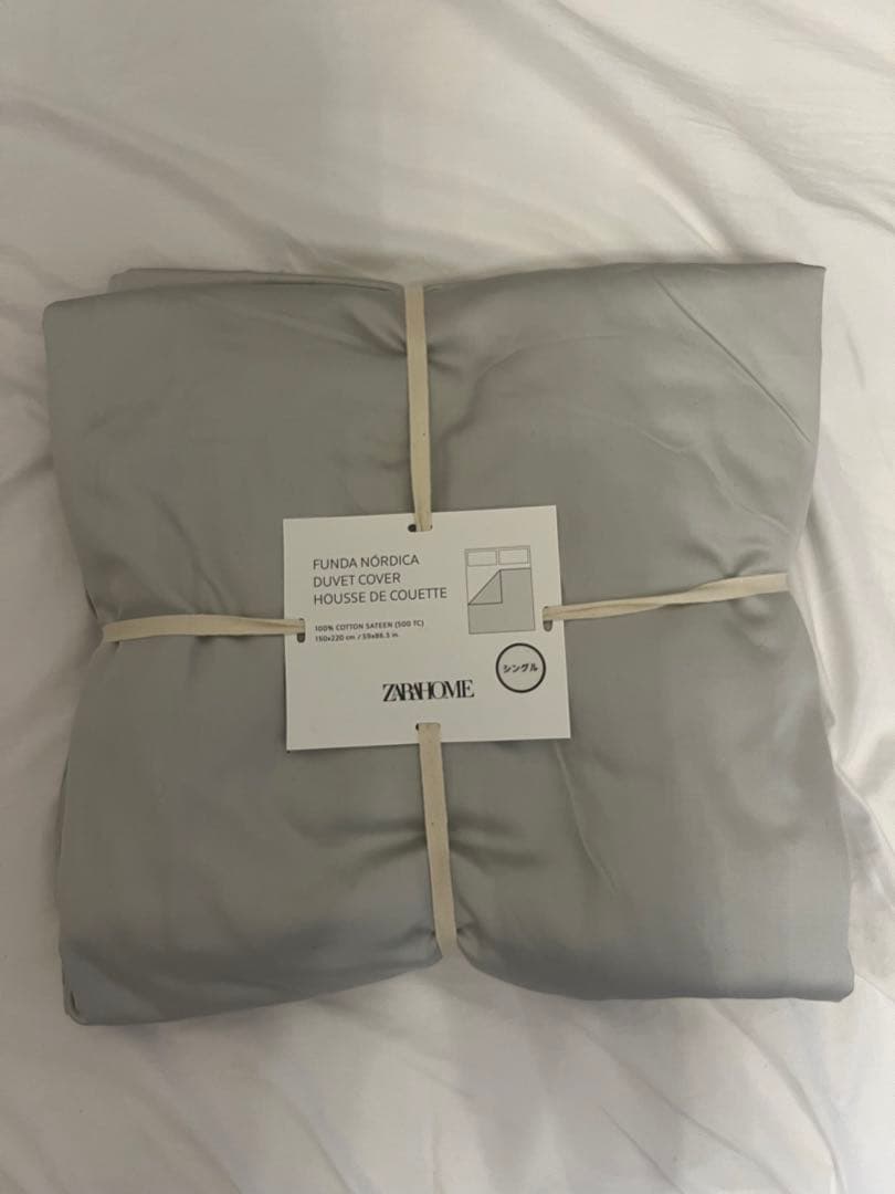 シーツ(シルバー) ZARA 