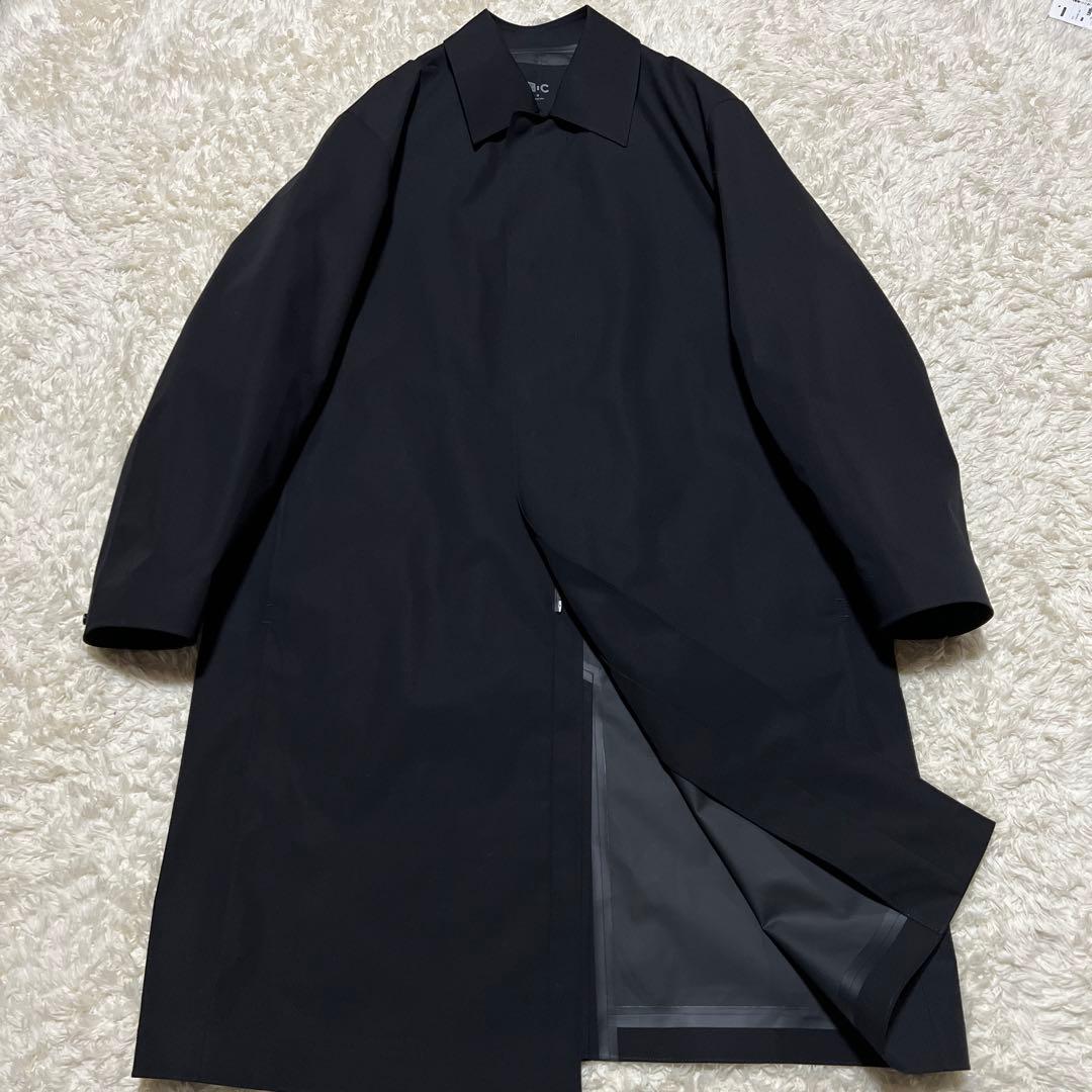 UNIQLO C ブロックテックステンカラーコート　2025モデル ブラック