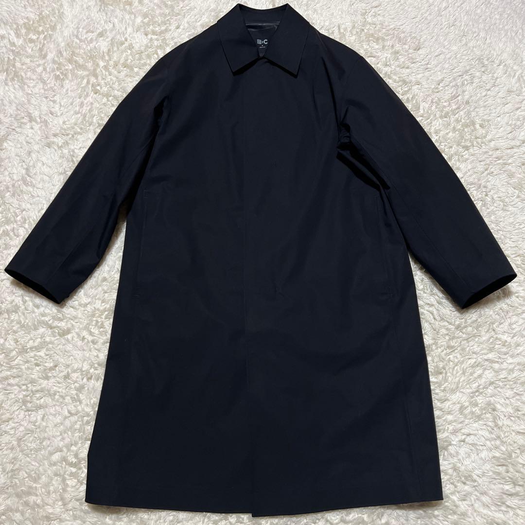 UNIQLO C ブロックテックステンカラーコート　2025モデル ブラック