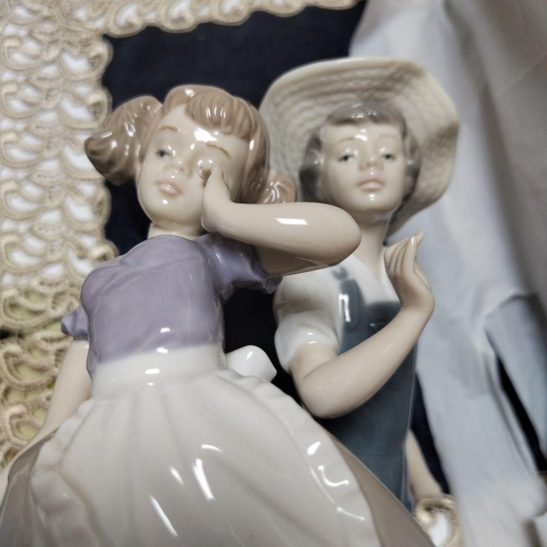 リヤドロ5292 恋の花が咲く（ジャンク品）