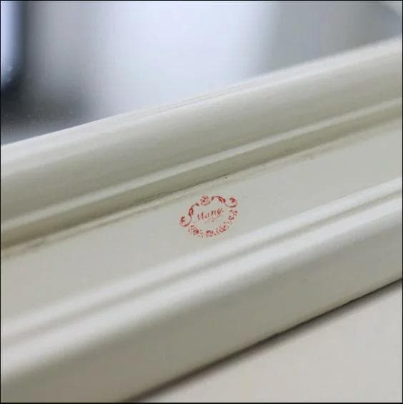 新入荷　マニーローズミラー　薔薇のステンシルが可愛い鏡 ベルカステルマニーローズ