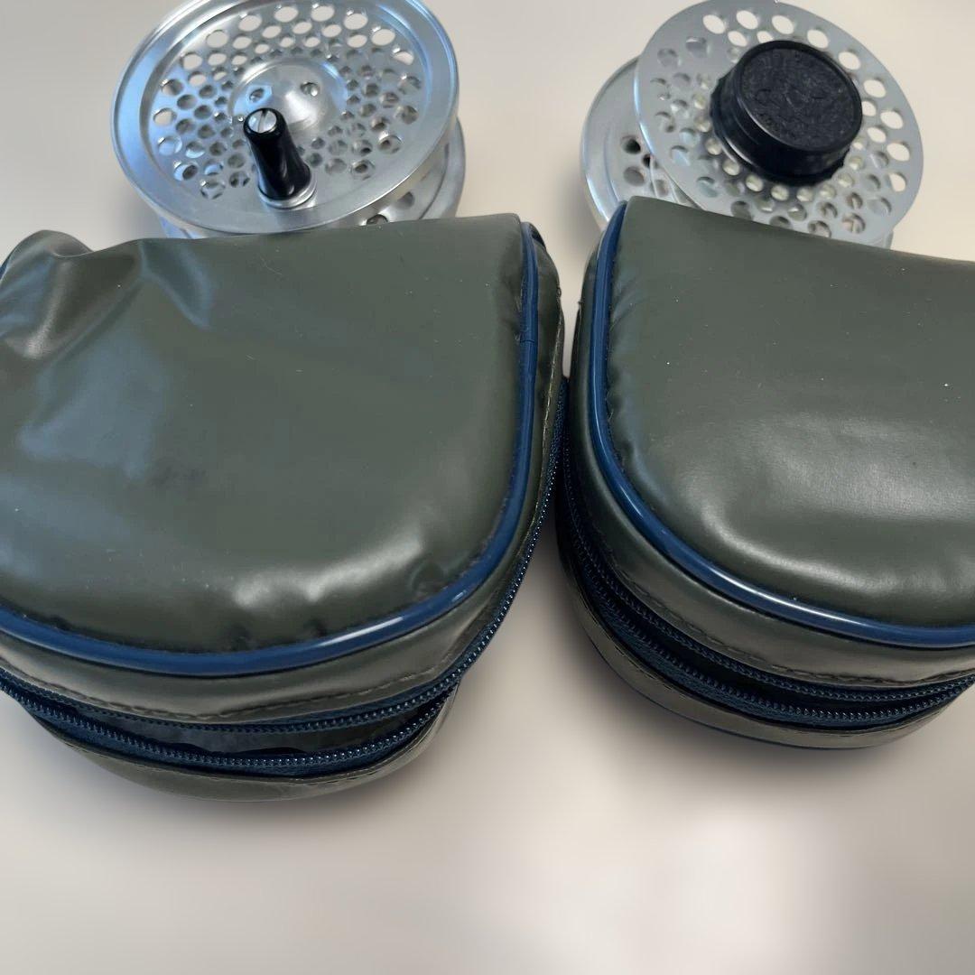 SUSSEX 56 フライリール アルミ製 替スプール付