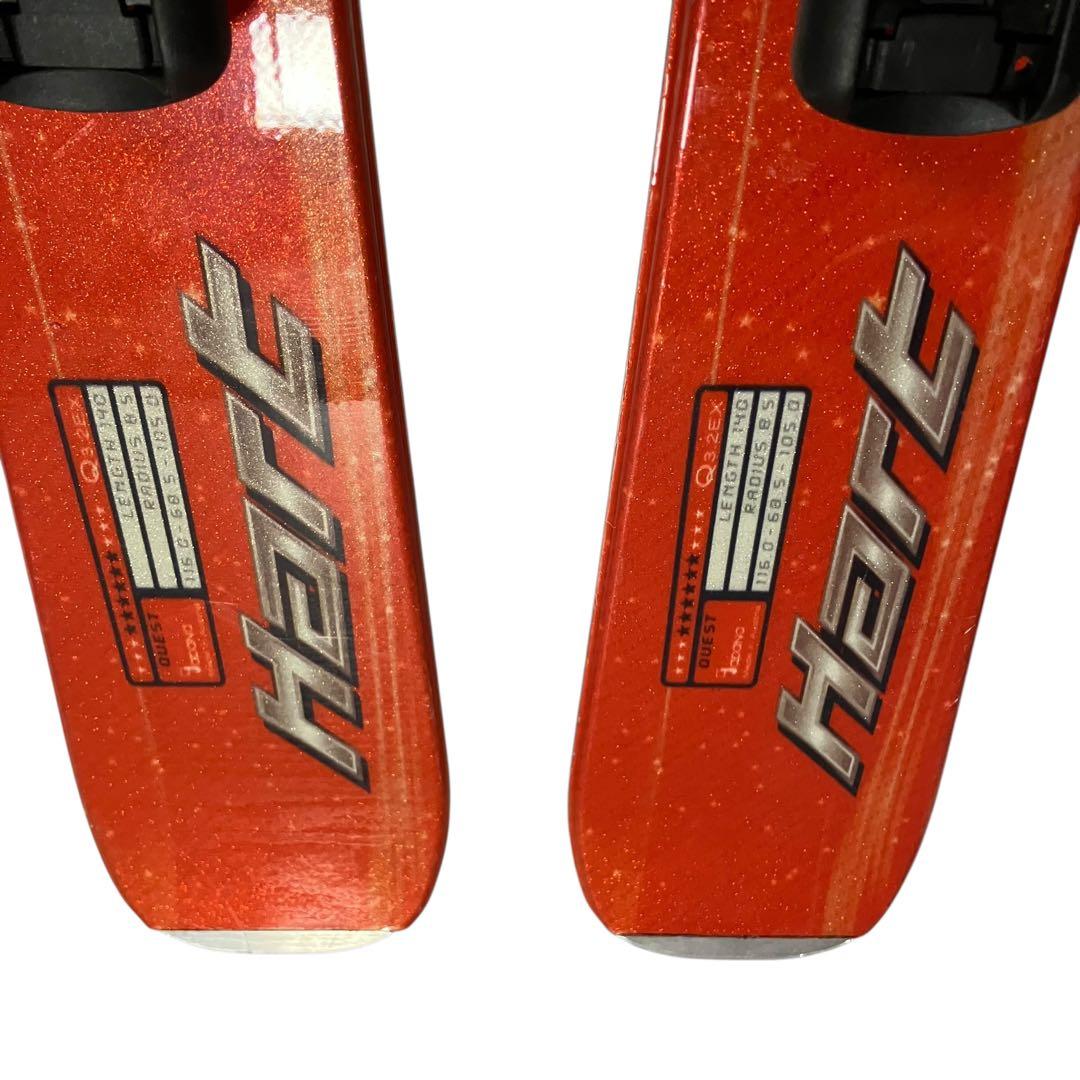 スキー Hart ハート カービング Q3.2EX 140 赤 レッド