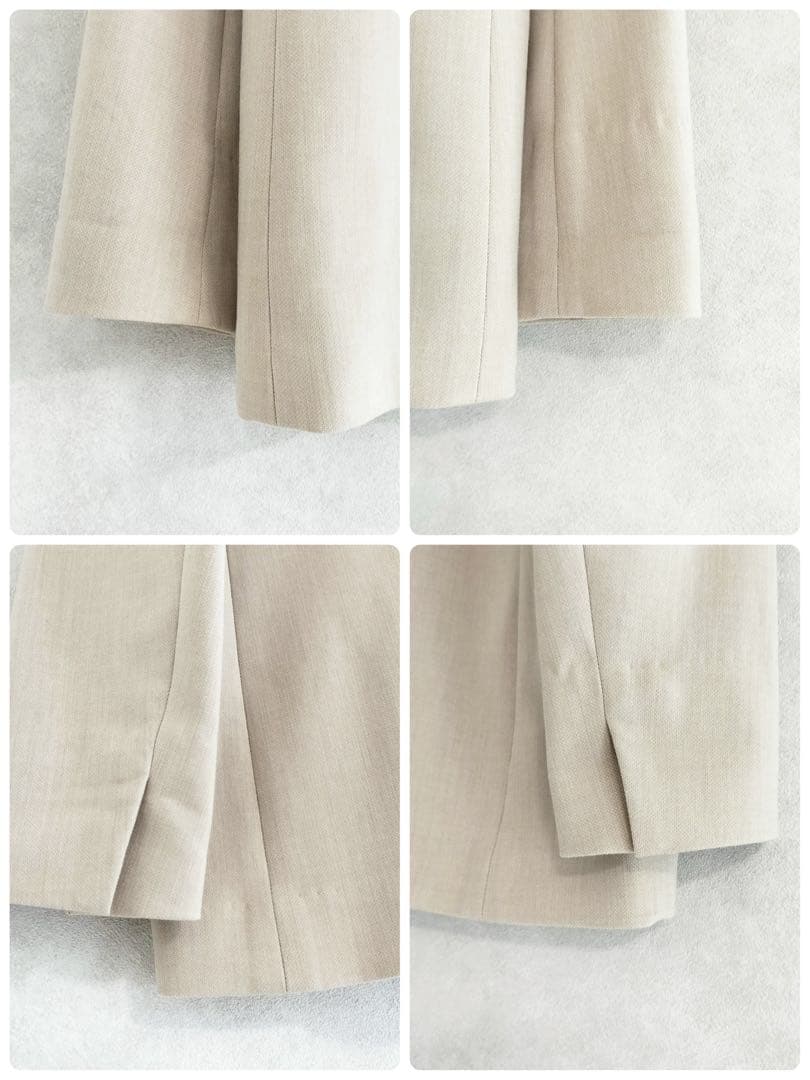 【くるみ餅さま専用】グリーンレーベルリラクシング　ノーカラー　ダブル　ジャケット