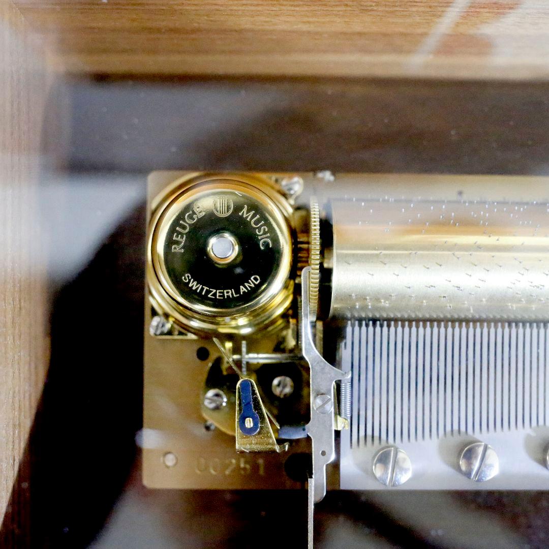 【美品】リュージュ 高級オルゴール １４４弁 チャイコフスキー ３メロディー