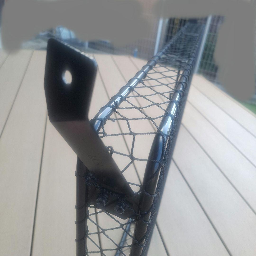 エブリイワゴン　ハイルーフ用室内ラック（黒）