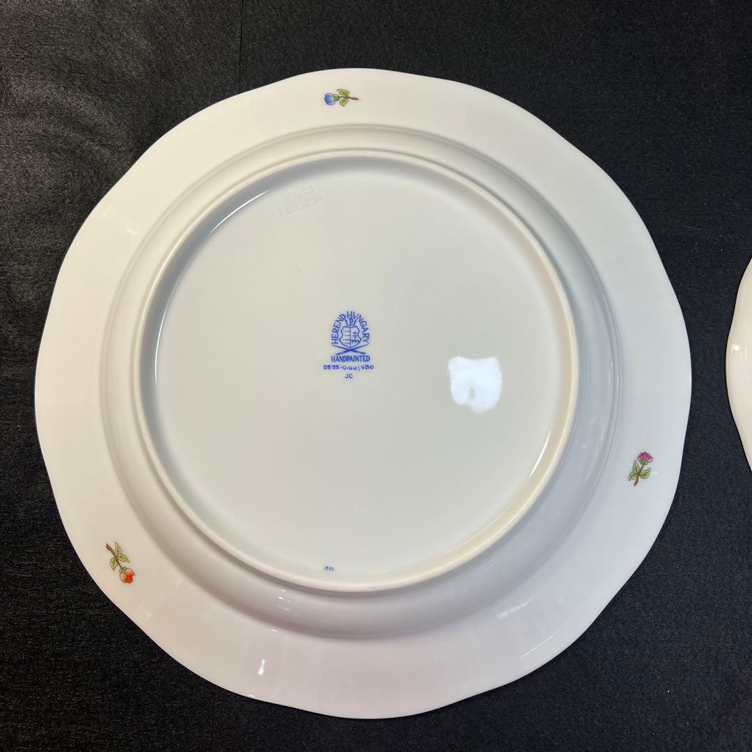 ヘレンド ヴィクトリアブーケ 希少オードブル皿
