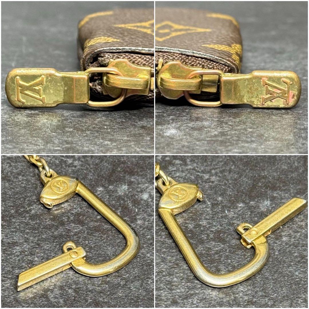 ルイヴィトン モノグラム ポシェットクレ カードケース ケース