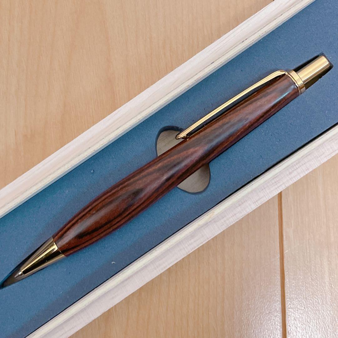 【24時間以内発送】金杢犀 キングウッド シャープペンシル