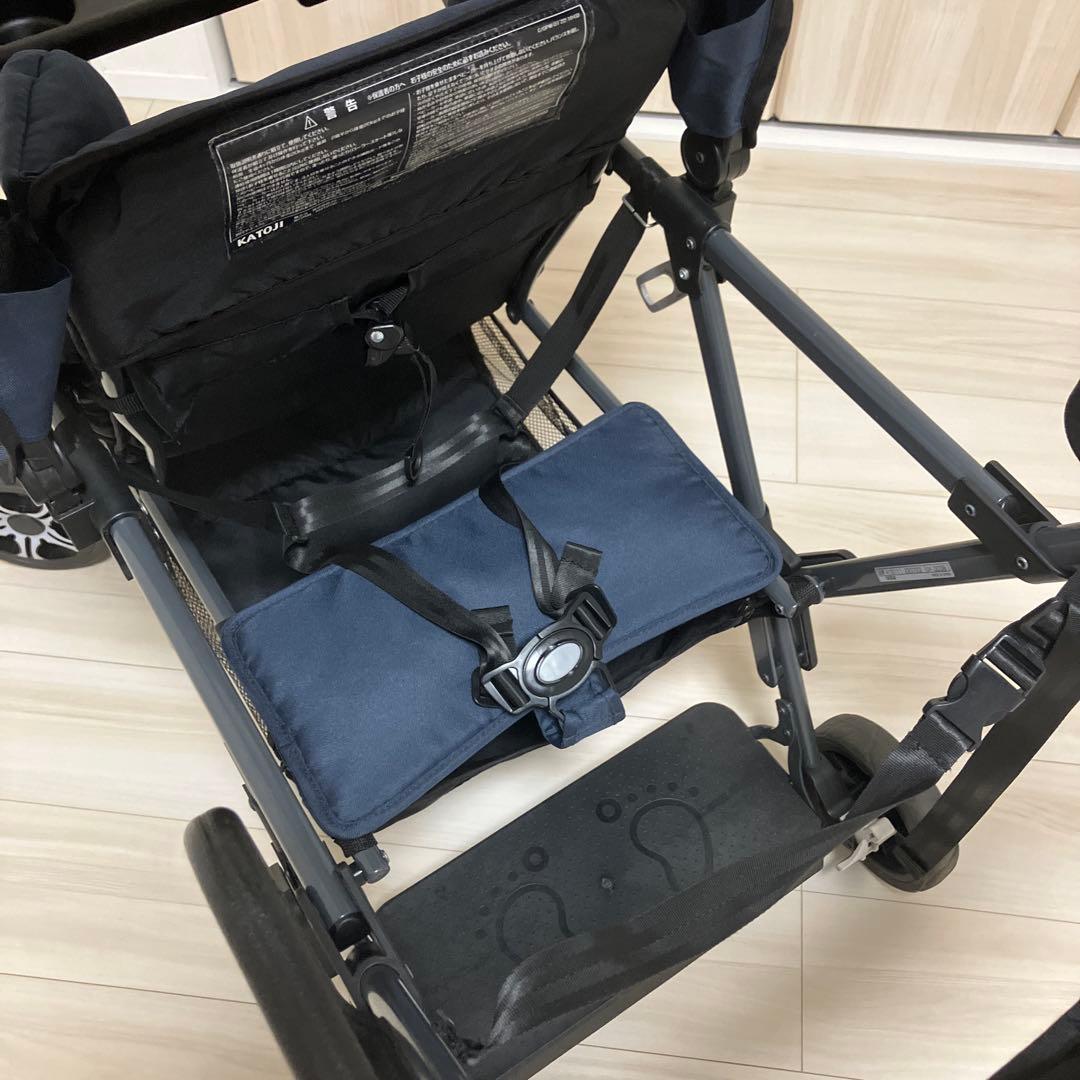 KATOJI カトージ 二人乗りベビーカー 二人でゴー