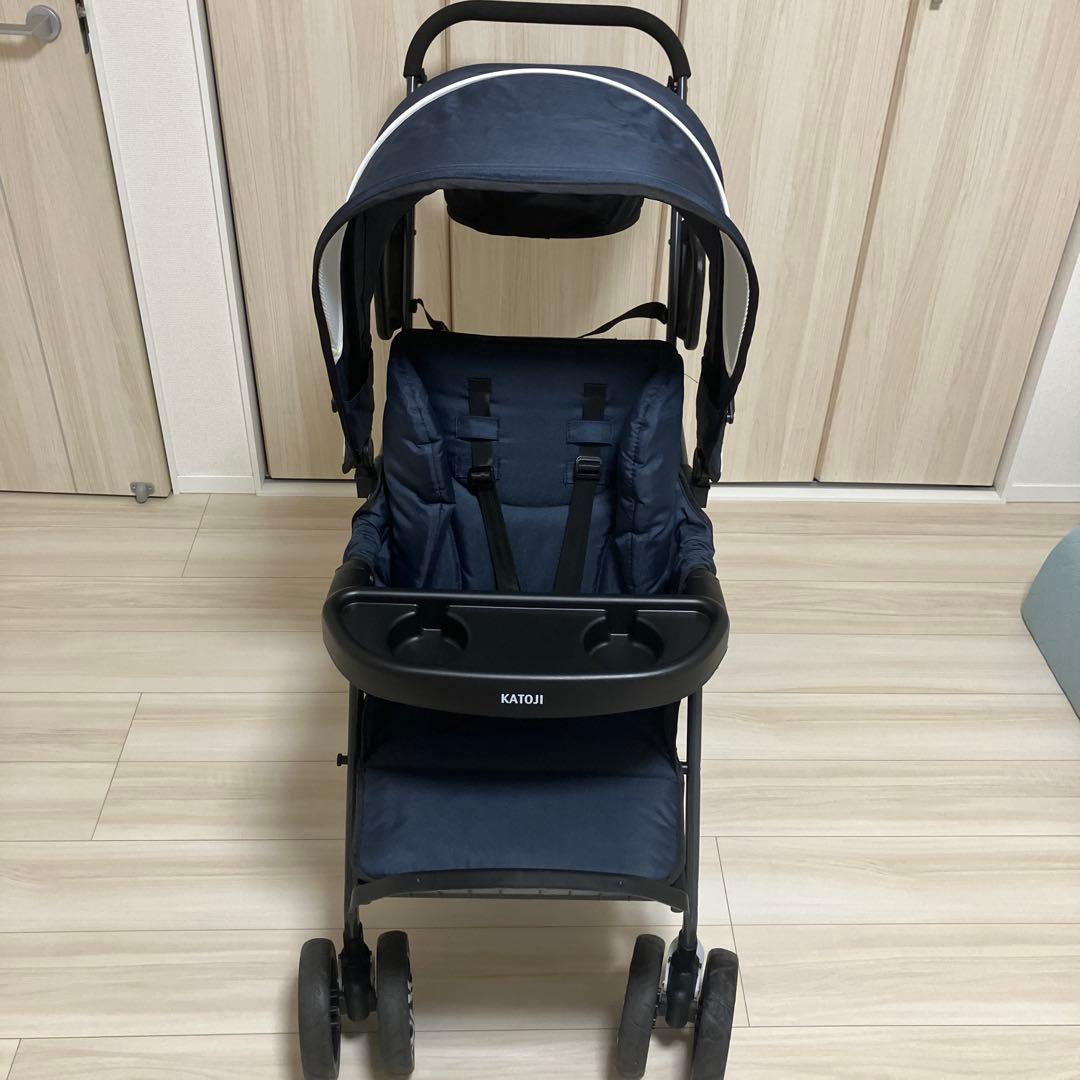 KATOJI カトージ 二人乗りベビーカー 二人でゴー