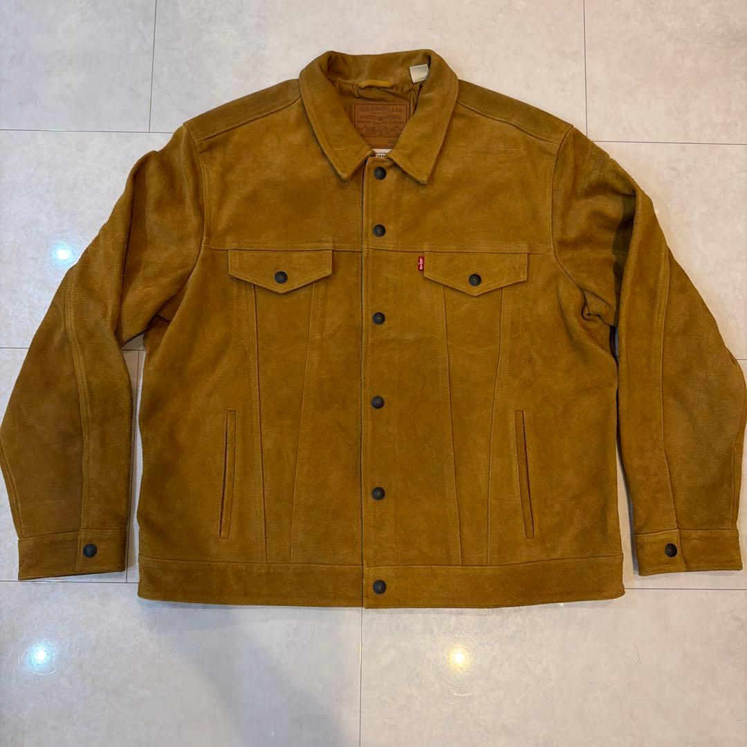levi's スウェードトラッカージャケット