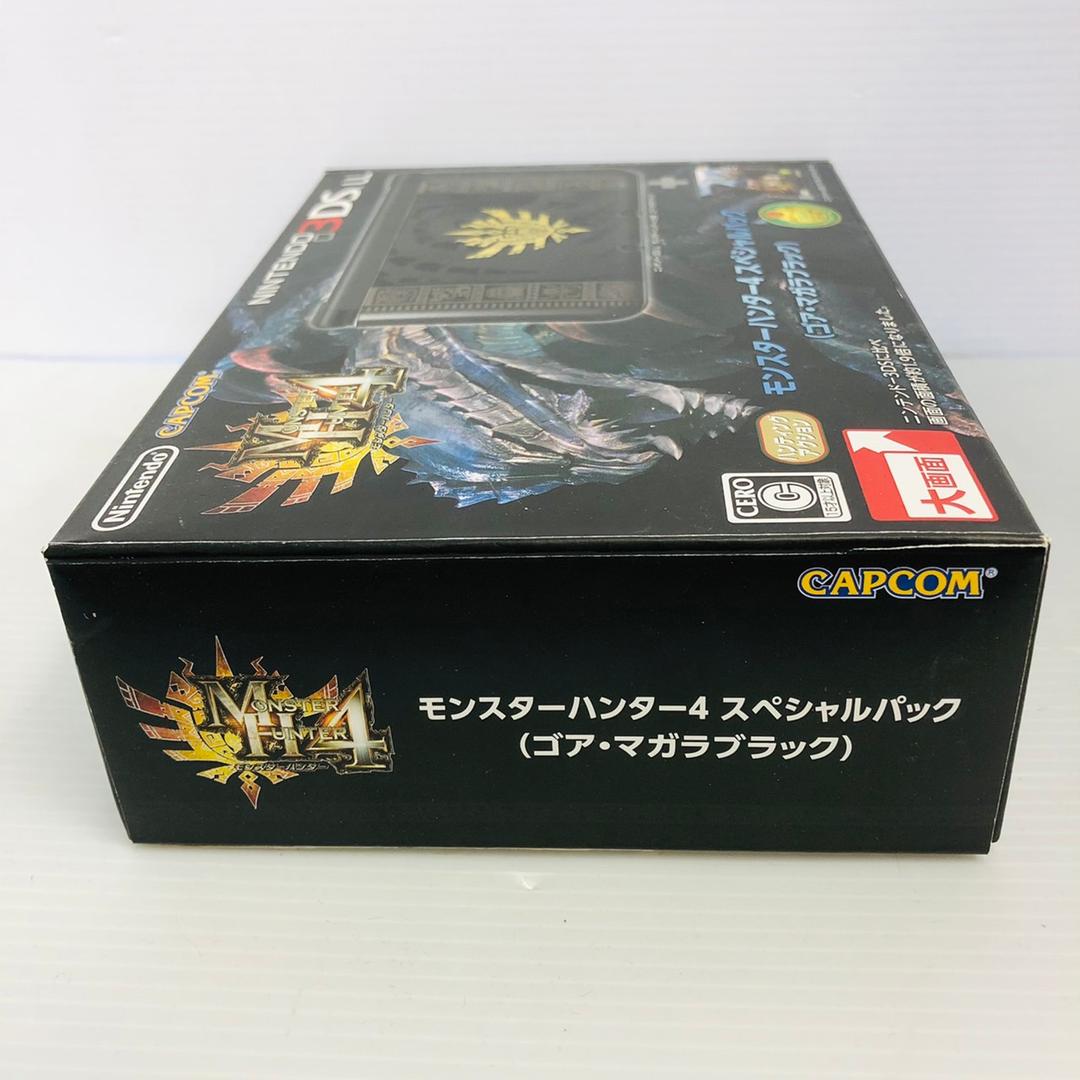 ★未使用品★極美品3DSLLモンスターハンター4ク ゴア・マガラブラック生産終了