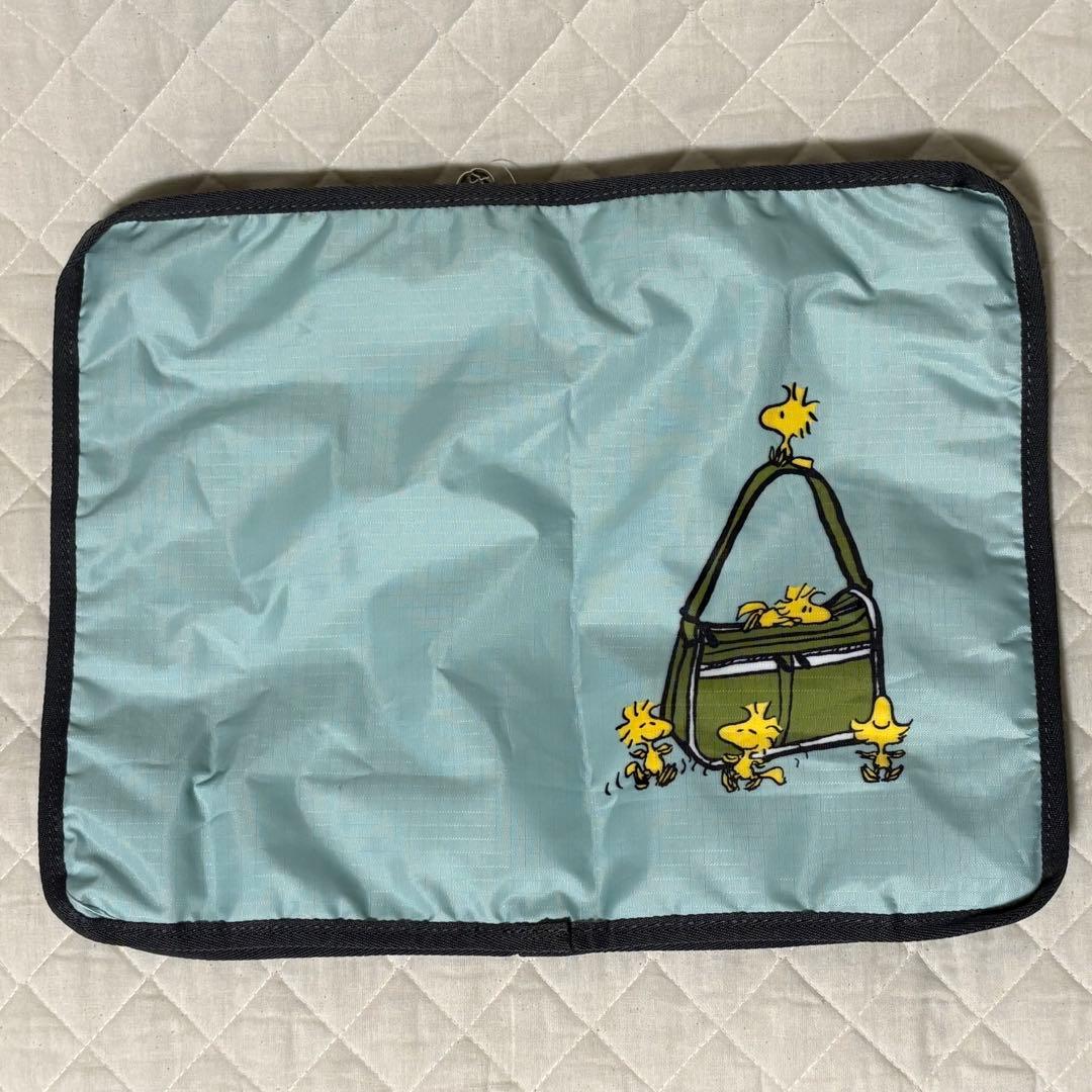 レスポートサック　パッキングポーチ　スヌーピー　大・小2個セット