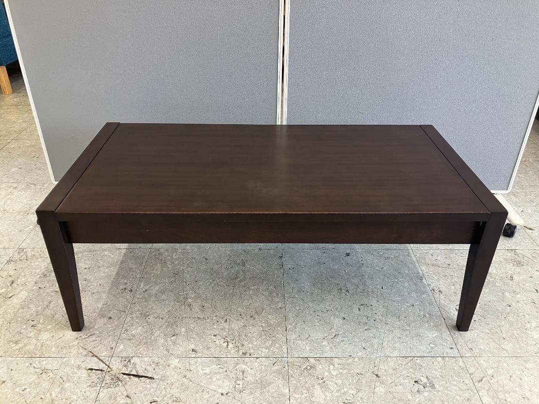 ACTUS ローテーブル ALCHEMY エクステンション 伸縮式 ブラウン