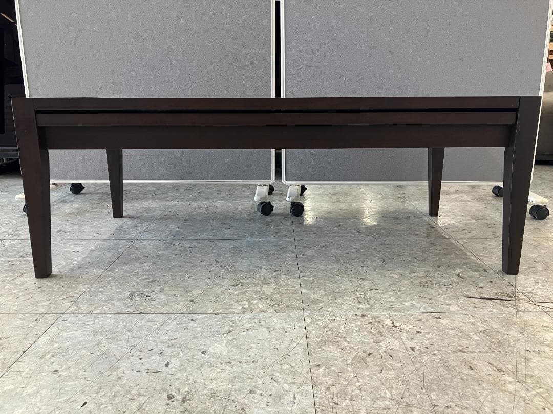 ACTUS ローテーブル ALCHEMY エクステンション 伸縮式 ブラウン