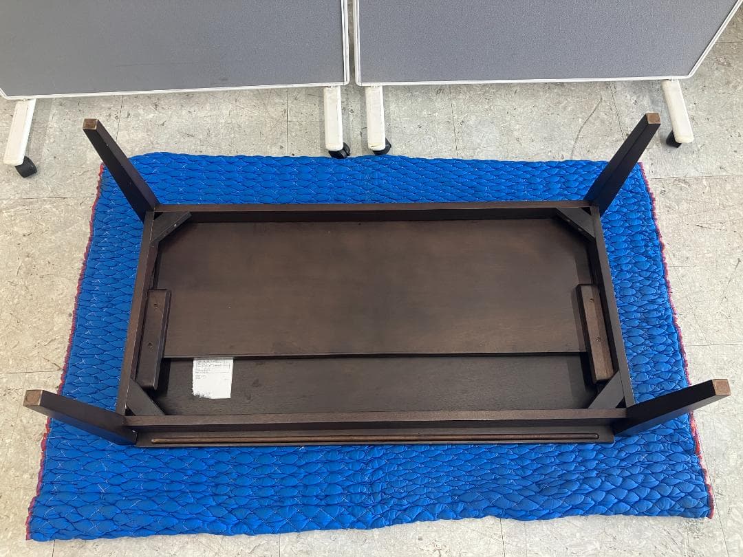 ACTUS ローテーブル ALCHEMY エクステンション 伸縮式 ブラウン