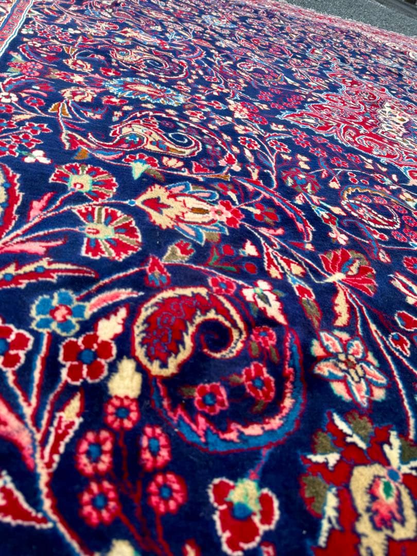 高級 ペルシャ 絨毯 手織 イラン