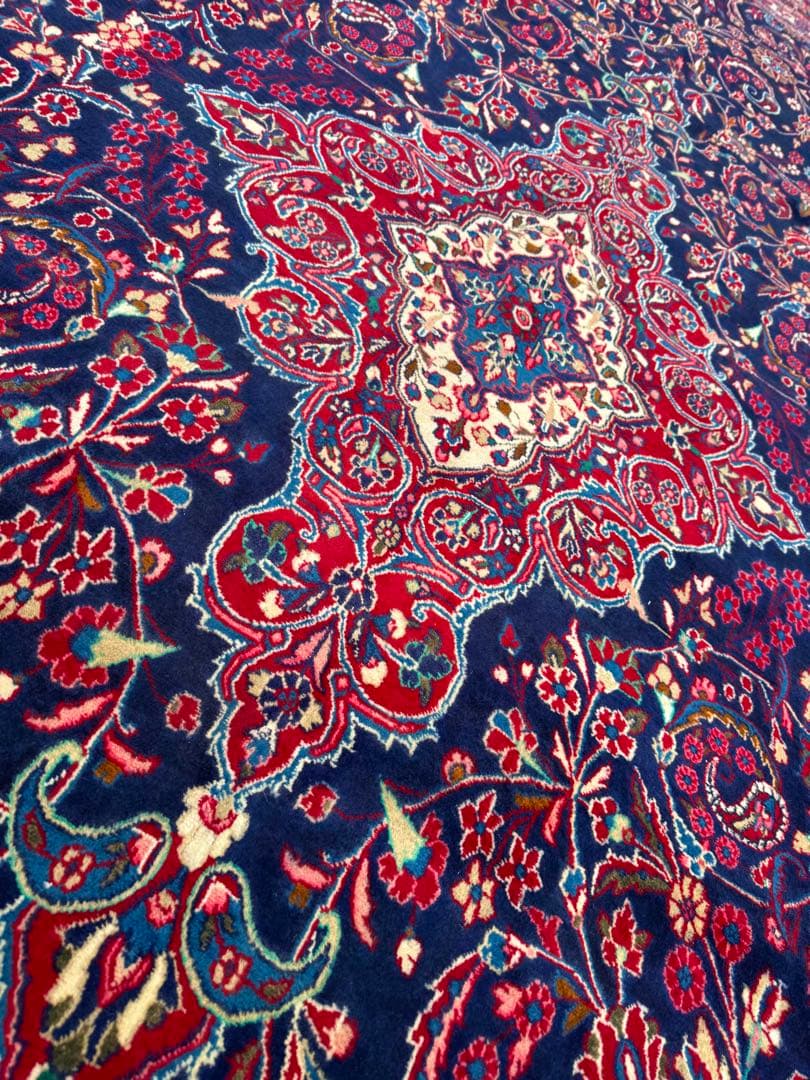 高級 ペルシャ 絨毯 手織 イラン