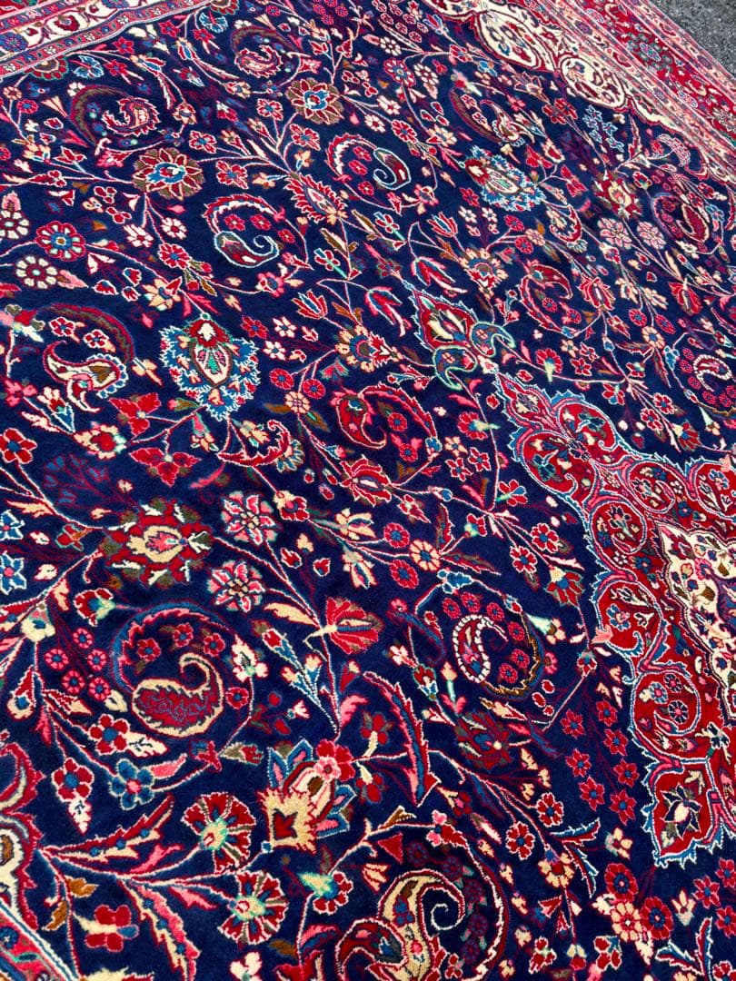 高級 ペルシャ 絨毯 手織 イラン