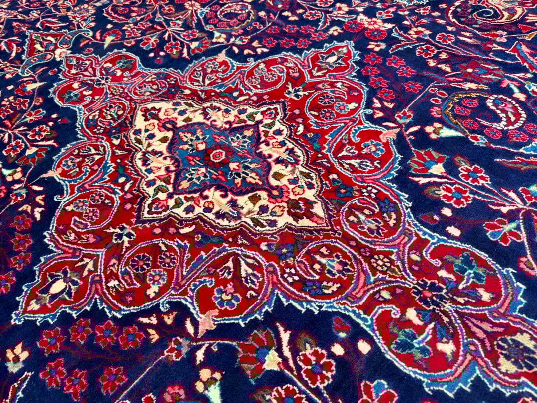 高級 ペルシャ 絨毯 手織 イラン