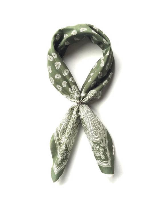 新品 ホリデー＆ブラウン Holliday&Brown スカーフ グリーン
