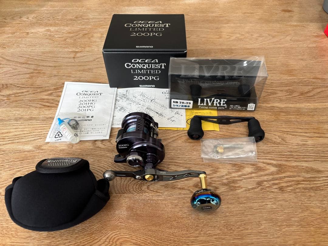 SHIMANO OCEA CONQUEST LIMITED 200PG リブレ