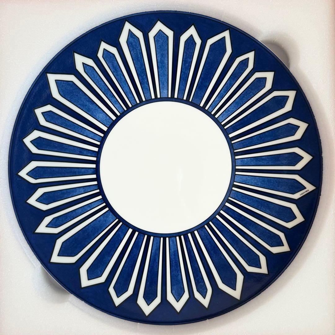 エルメス ブルーダイユール ディナープレート2枚