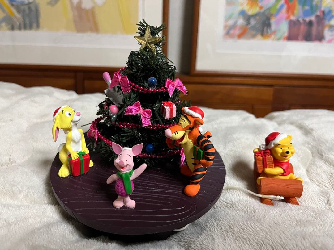 レア！プーさん★クリスマスツリー★ベルセット