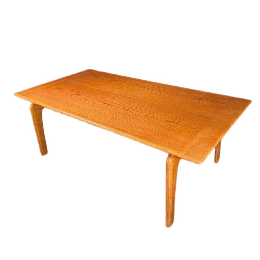 カリモク　ビンテージ　ローテーブル　希少デザイン