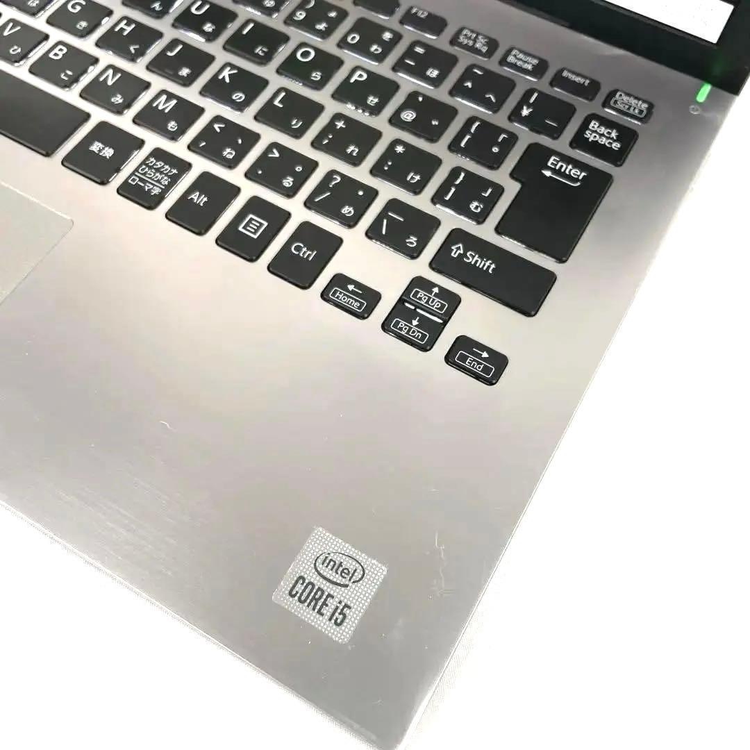 ノートパソコンi5-第10世代メモリ8GB SSD256GB VAIO r117