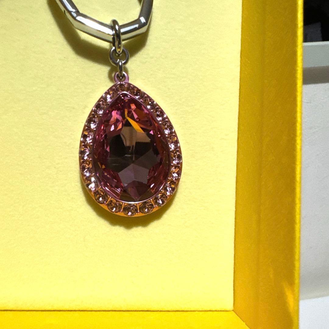 SWAROVSKIスワロフスキーキーリングペアカットプレゼントラッピングセット