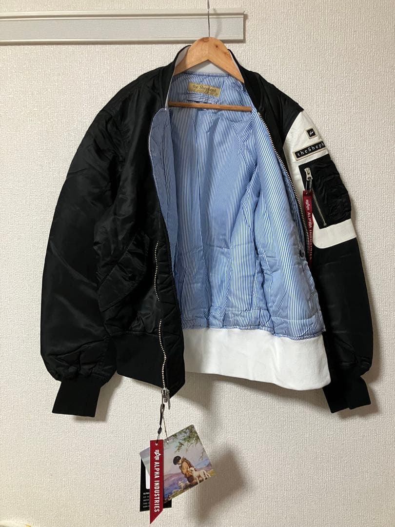 アンダーカバー シュパード フラグメント アルファ MA-1 フライトジャケット