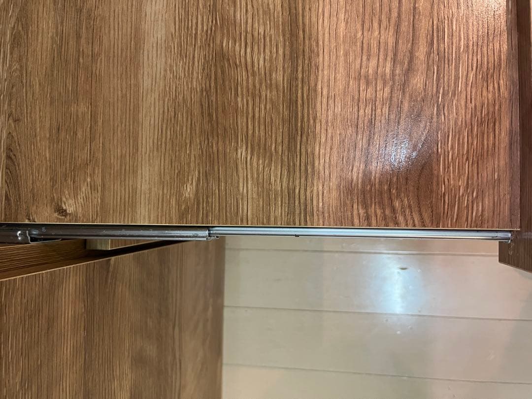 【送料込】LOWYA木目調食器棚