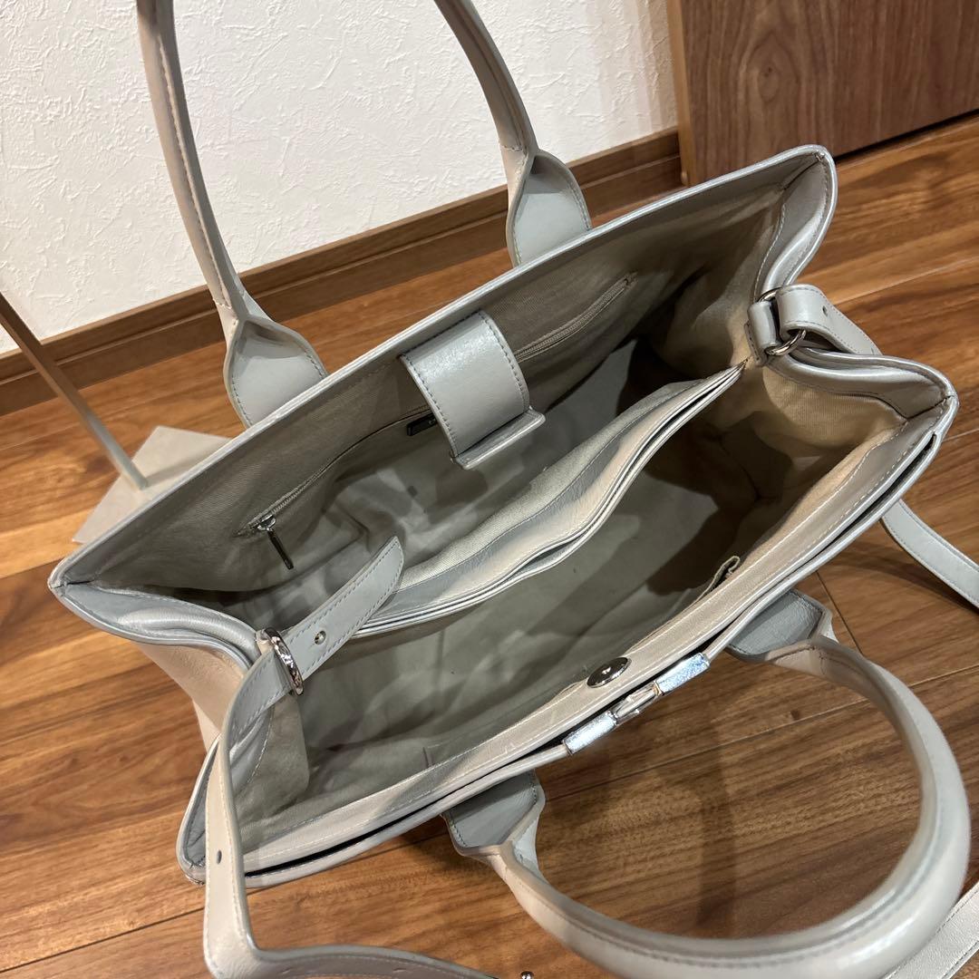 【希少☆美品】HUGO BOSS レザー 本革製 山羊革 2way トートバッグ