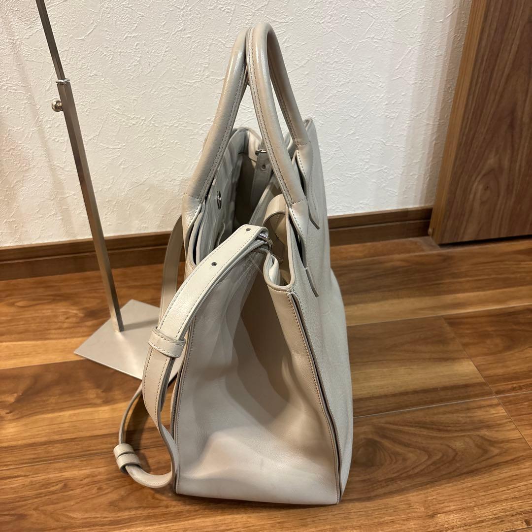 【希少☆美品】HUGO BOSS レザー 本革製 山羊革 2way トートバッグ