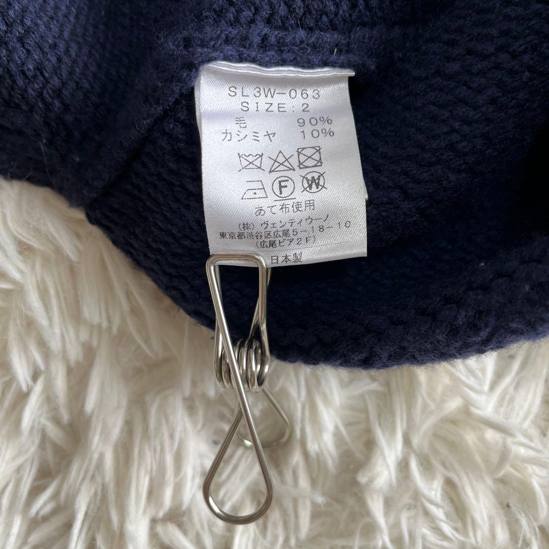 スローン 3Gジーロンラム カシミヤ タートルネックニット SLOANE 2