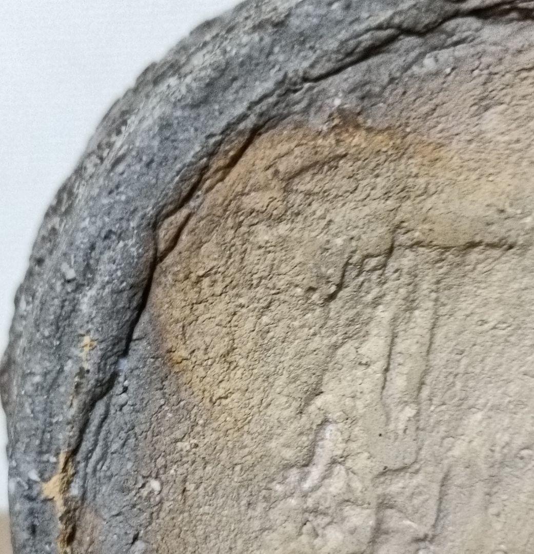 信楽はふり窯　青木克之作　信楽穴窯蹲　信楽焼　蹲